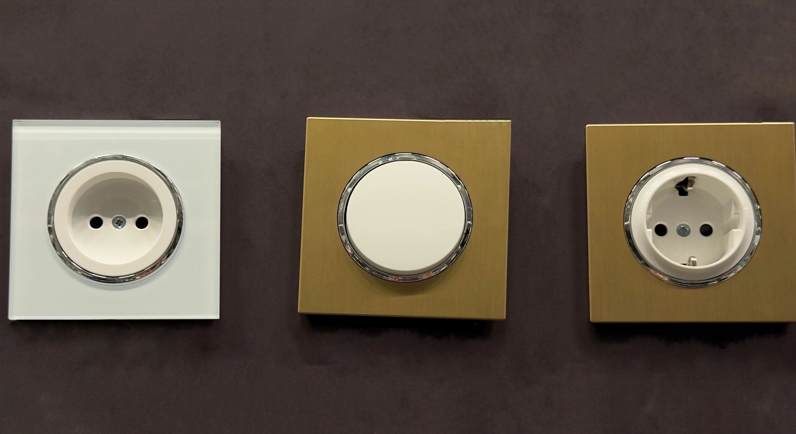 Modern smart light switch and premium wall controls
